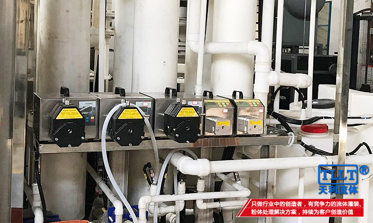 蠕动泵用于水质监测系统